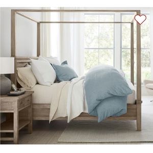 Pottery Barn Duvet Cover + Shams